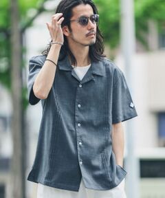 『別注』BAEXFATE×Sonny Label　テックリネンショートスリーブシャツ