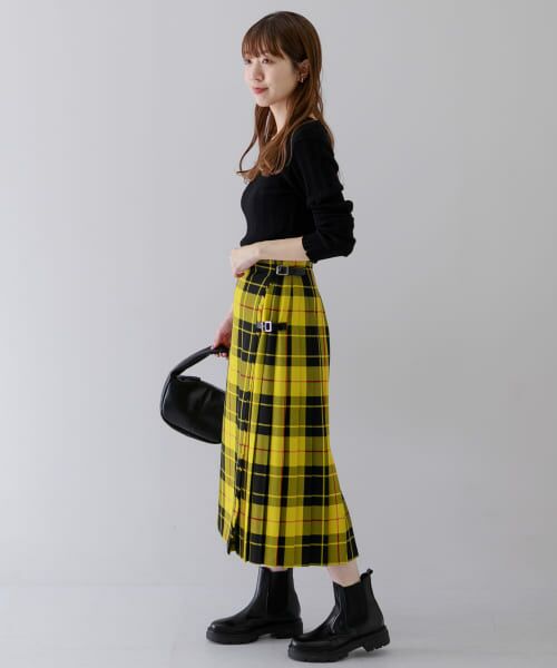 別注』GLEN FYNE×Sonny Label チェックプリーツスカート （スカート ...