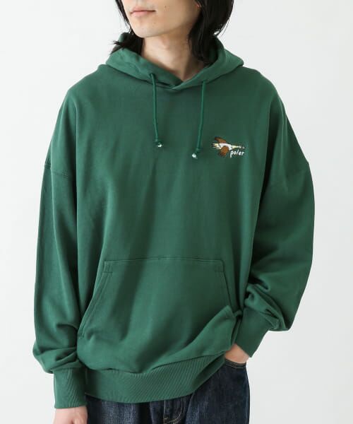 POLeR GOOSEY EMB HOOD （パーカー）｜Sonny Label / サニーレーベル