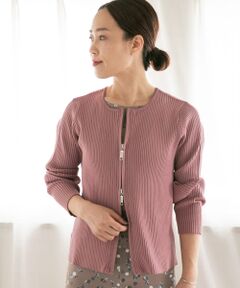 SLAB Rib W-zip Cardigan