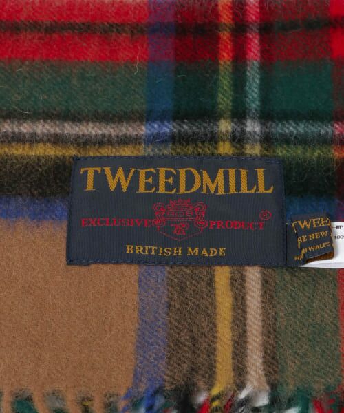 Sonny Label / サニーレーベル マフラー・ショール・スヌード・ストール | TWEED MILL　70-190 Lambswool Knee Rug | 詳細17