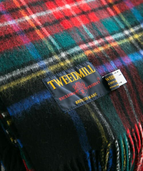 Sonny Label / サニーレーベル マフラー・ショール・スヌード・ストール | TWEED MILL　70-190 Lambswool Knee Rug | 詳細8