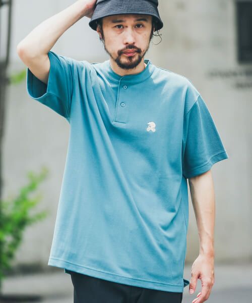 Sonny Label / サニーレーベル Tシャツ | 『吸水速乾』FEELCOOLカノコワンポイント刺繍プルオーバー | 詳細14