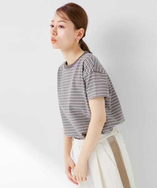 Sonny Label / サニーレーベル Tシャツ | STAR&STRIPE　MULTI BORDER T-SHIRTS | 詳細12