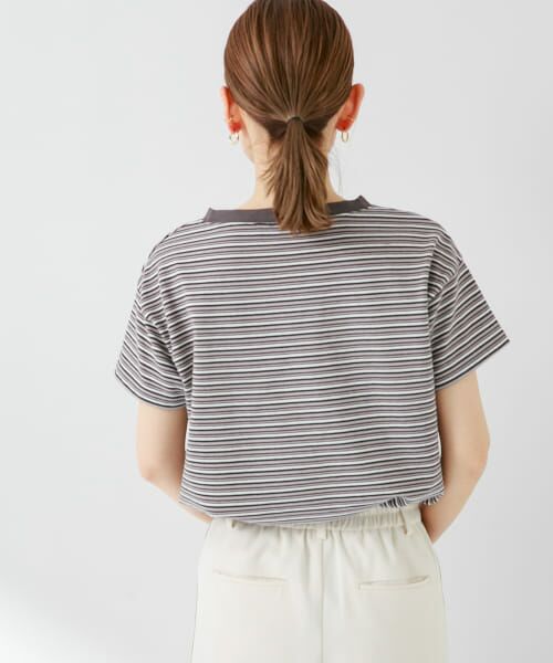 Sonny Label / サニーレーベル Tシャツ | STAR&STRIPE　MULTI BORDER T-SHIRTS | 詳細13