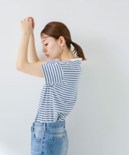 Sonny Label / サニーレーベル Tシャツ | STAR&STRIPE　MULTI BORDER T-SHIRTS | 詳細7