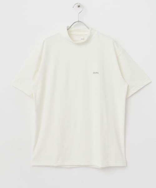 Sonny Label / サニーレーベル Tシャツ | OOPS　ハイストレッチモックネックTシャツ | 詳細24