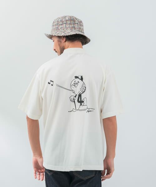 Sonny Label / サニーレーベル Tシャツ | 『吸水速乾/UVカット』OOPS×RYUAMBEコラボTシャツ | 詳細2