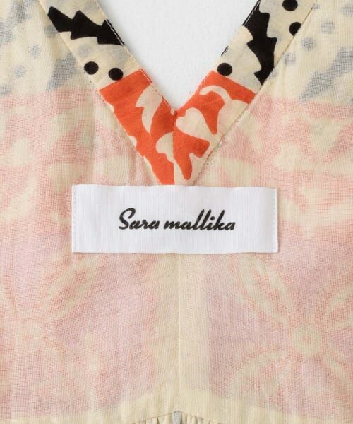 Sonny Label / サニーレーベル ワンピース | sara mallika　MURALPRINT SHIRRING DRESS | 詳細6