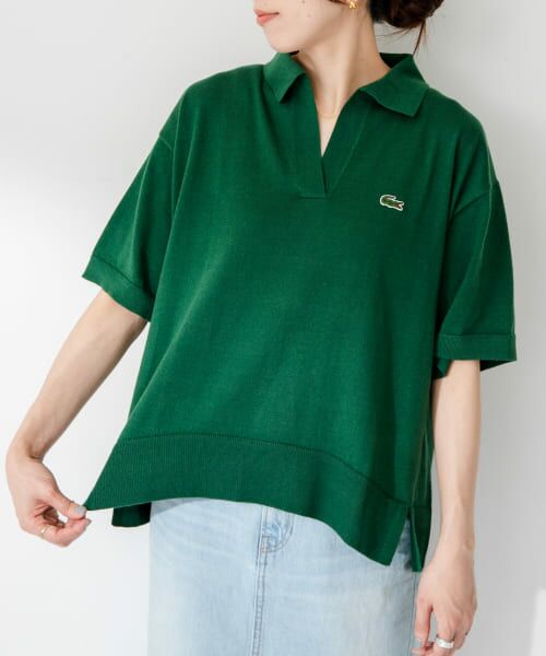 Sonny Label / サニーレーベル ニット・セーター | LACOSTE　スキッパーシャツ | 詳細4