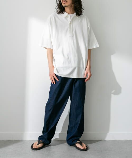 Sonny Label / サニーレーベル ポロシャツ | ARMY TWILL　Back Jersey Pullover Shirts | 詳細1