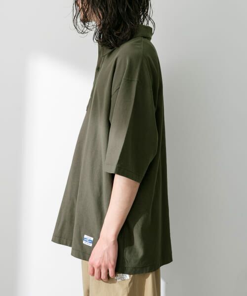 Sonny Label / サニーレーベル ポロシャツ | ARMY TWILL　Back Jersey Pullover Shirts | 詳細12