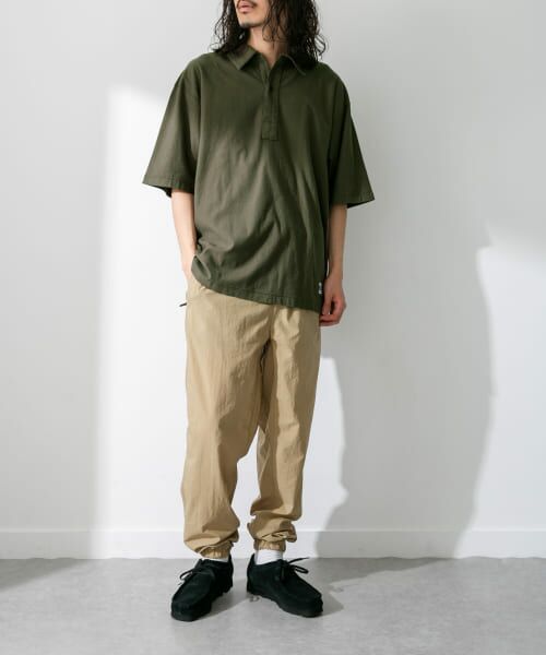Sonny Label / サニーレーベル ポロシャツ | ARMY TWILL　Back Jersey Pullover Shirts | 詳細7