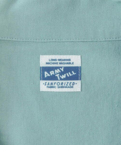 Sonny Label / サニーレーベル シャツ・ブラウス | ARMY TWILL　C/L Slab Half-Sleeve Big Shirts | 詳細27
