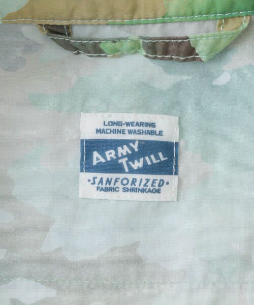 Sonny Label / サニーレーベル シャツ・ブラウス | ARMY TWILL　Camo Print Utility Shirts | 詳細14