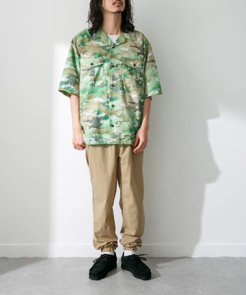 Sonny Label / サニーレーベル シャツ・ブラウス | ARMY TWILL　Camo Print Utility Shirts | 詳細3