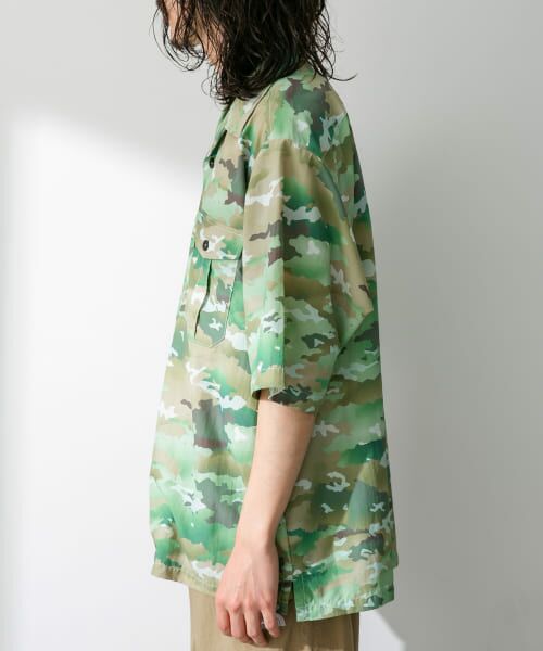 Sonny Label / サニーレーベル シャツ・ブラウス | ARMY TWILL　Camo Print Utility Shirts | 詳細6