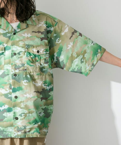 Sonny Label / サニーレーベル シャツ・ブラウス | ARMY TWILL　Camo Print Utility Shirts | 詳細8