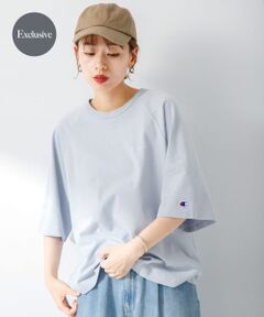 『別注』Champion×Sonny Label　製品染めラグランTシャツ