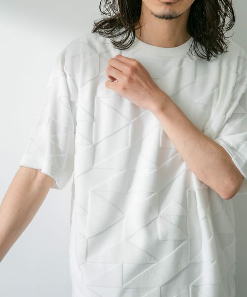 Sonny Label / サニーレーベル Tシャツ | パイルスウィッチングショートスリーブTシャツ | 詳細2