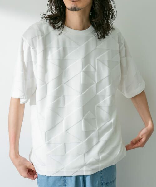 Sonny Label / サニーレーベル Tシャツ | パイルスウィッチングショートスリーブTシャツ | 詳細3