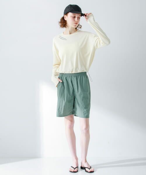 Sonny Label / サニーレーベル Tシャツ | SLAB　Rib Short Rashguard | 詳細12