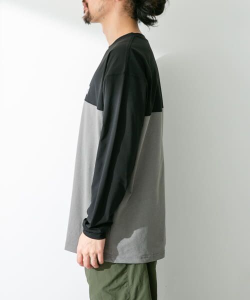 Sonny Label / サニーレーベル Tシャツ | 『吸収速乾/UVカット機能』REEF　バイカラーラッシュロングスリーブTシャツ | 詳細2