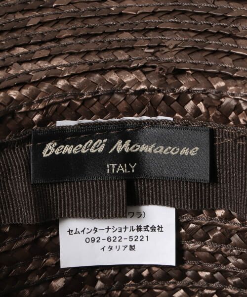 Sonny Label / サニーレーベル ハット | Benelli Montacone　リボンハット | 詳細10