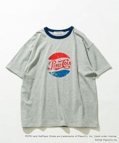 PEPSIロゴリンガーショートスリーブTシャツ