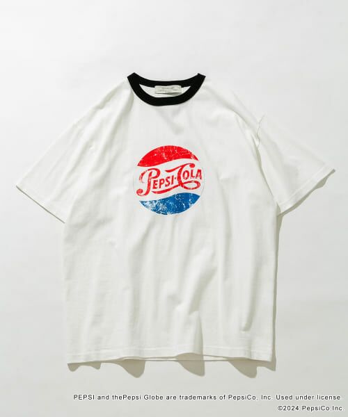 Sonny Label / サニーレーベル Tシャツ | PEPSIロゴリンガーショートスリーブTシャツ | 詳細11