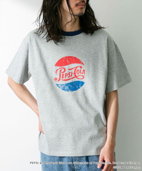 Sonny Label / サニーレーベル Tシャツ | PEPSIロゴリンガーショートスリーブTシャツ | 詳細12