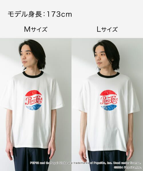 Sonny Label / サニーレーベル Tシャツ | PEPSIロゴリンガーショートスリーブTシャツ | 詳細18