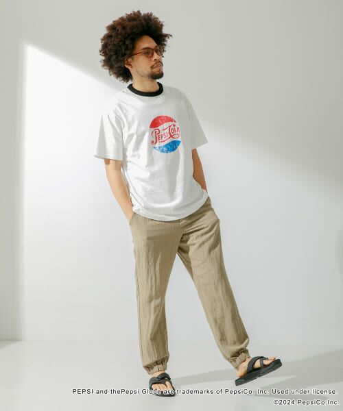 Sonny Label / サニーレーベル Tシャツ | PEPSIロゴリンガーショートスリーブTシャツ | 詳細5