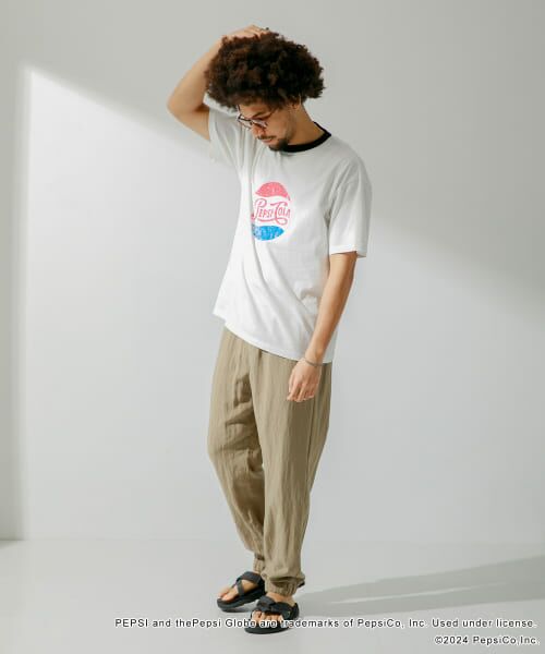 Sonny Label / サニーレーベル Tシャツ | PEPSIロゴリンガーショートスリーブTシャツ | 詳細6