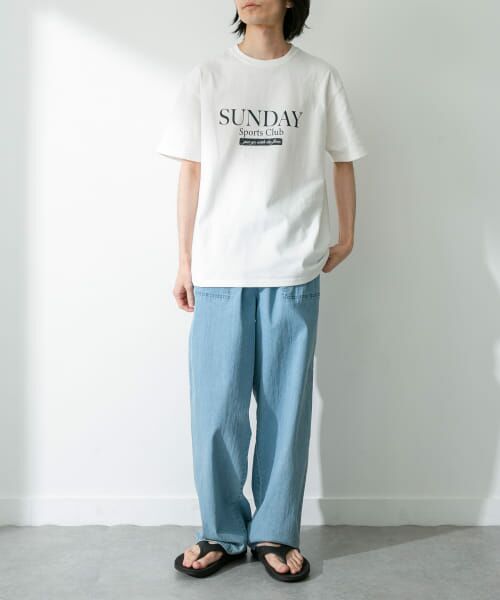 Sonny Label / サニーレーベル Tシャツ | ヘビーウェイトロゴプリントTシャツ | 詳細8