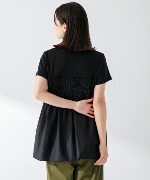 Sonny Label / サニーレーベル Tシャツ | 『WEB限定』シャーリングビスチェドッキングカットプルオーバー | 詳細11