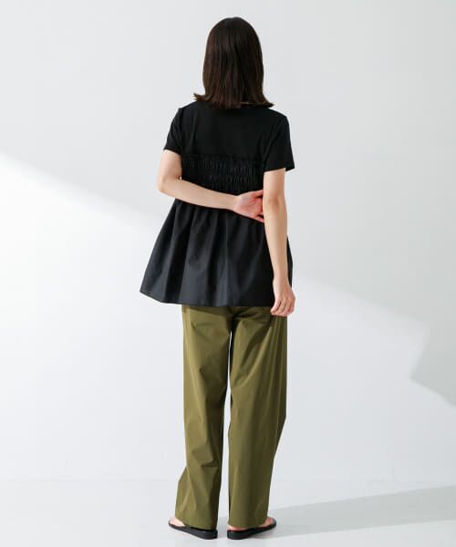 Sonny Label / サニーレーベル Tシャツ | 『WEB限定』シャーリングビスチェドッキングカットプルオーバー | 詳細14