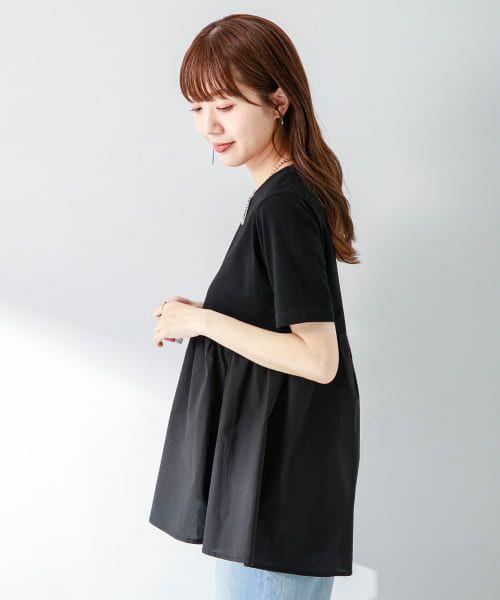 Sonny Label / サニーレーベル Tシャツ | ドッキングカットプルオーバー | 詳細13