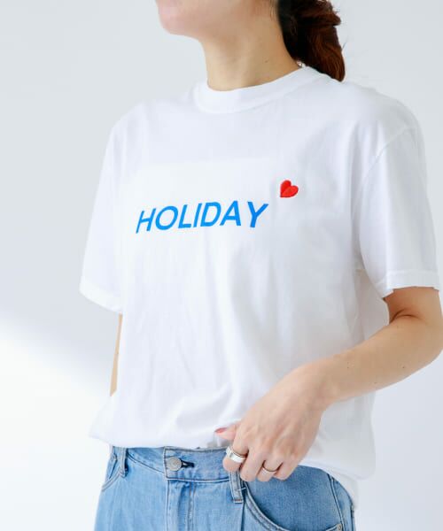 Sonny Label / サニーレーベル Tシャツ | GLASSY SEA　HOLIDAY T-SHIRTS | 詳細1