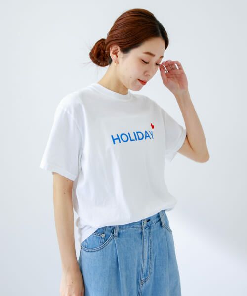 Sonny Label / サニーレーベル Tシャツ | GLASSY SEA　HOLIDAY T-SHIRTS | 詳細3