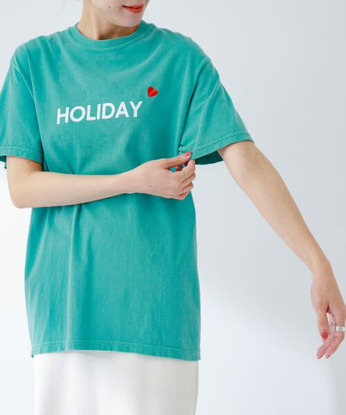 Sonny Label / サニーレーベル Tシャツ | GLASSY SEA　HOLIDAY T-SHIRTS | 詳細8