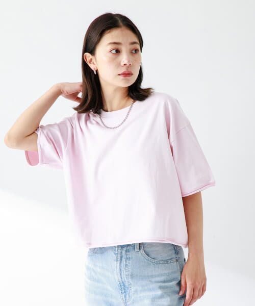 Sonny Label / サニーレーベル Tシャツ | USAコットンクロップドワイドTシャツ | 詳細16