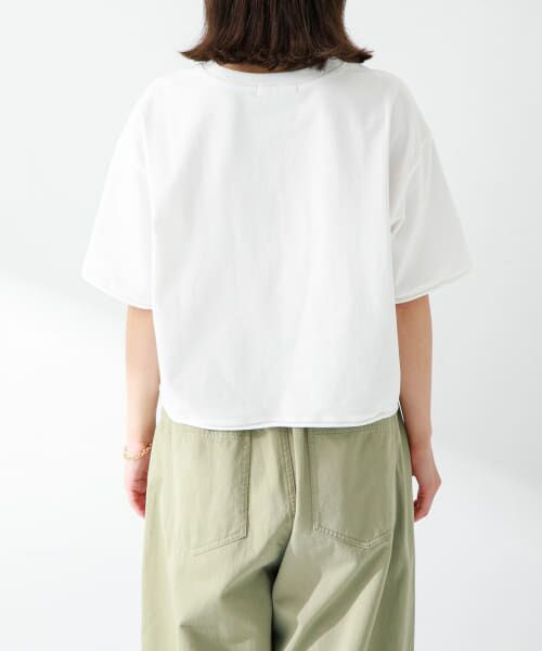 Sonny Label / サニーレーベル Tシャツ | USAコットンクロップドワイドTシャツ | 詳細24