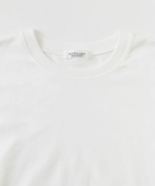 Sonny Label / サニーレーベル Tシャツ | USAコットンクロップドワイドTシャツ | 詳細30