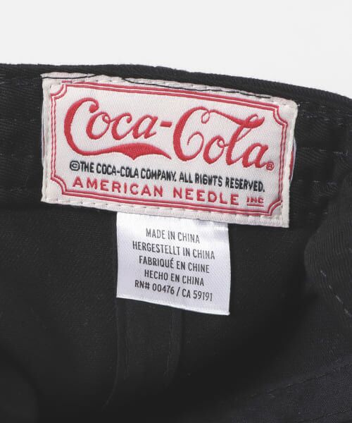 Sonny Label / サニーレーベル キャップ | AMERICAN NEEDLE　SMU713A-COKE-BLK | 詳細4