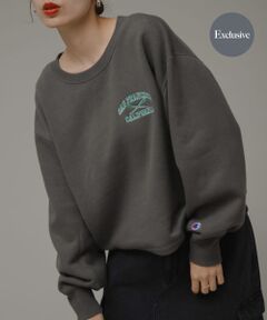 『別注』Champion×Sonny Label　裏起毛ロゴスウェット