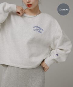 『別注』Champion×Sonny Label　裏起毛ロゴスウェット