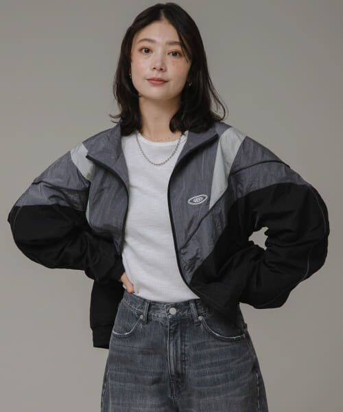 Sonny Label / サニーレーベル ナイロンジャケット | 『ユニセックス』GEM SPORTSWEAR　NYLON TRACK JACKET | 詳細2