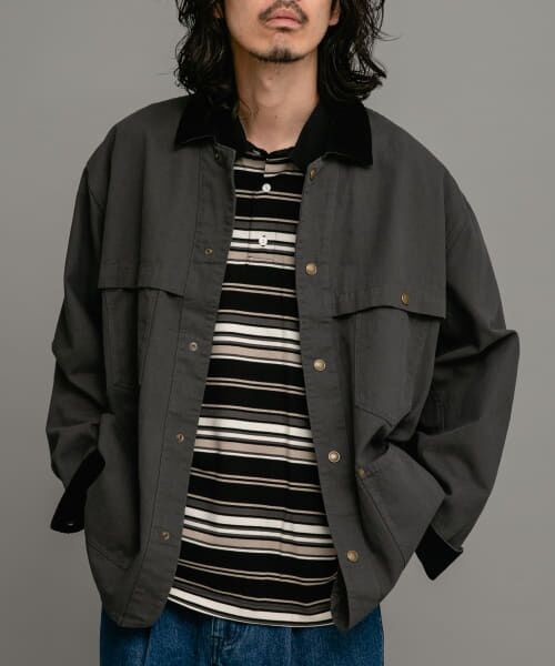 Sonny Label / サニーレーベル その他アウター | 『別注』ARMY TWILL×Sonny Label　Duck Logger Jacket | 詳細1