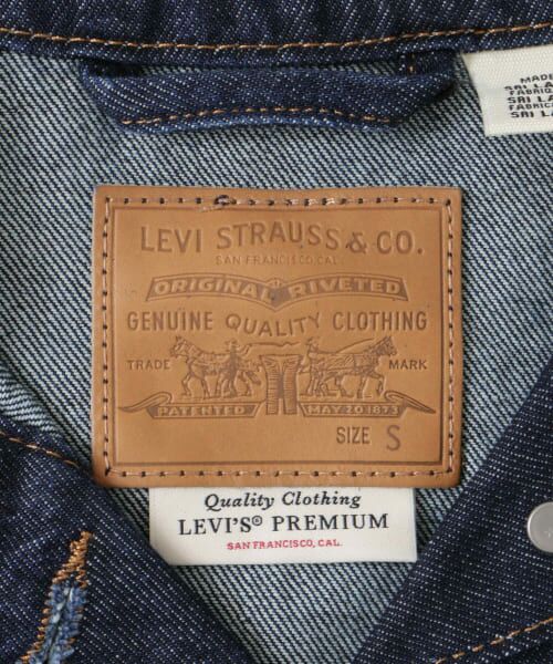 Sonny Label / サニーレーベル Gジャン・デニムジャケット | Levi's　SHRUNKEN 90S TRUCKER | 詳細14